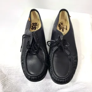 SAS Women's Size 10 1/2 M Narrow Bounce Black Shoes Casual‎ Flat