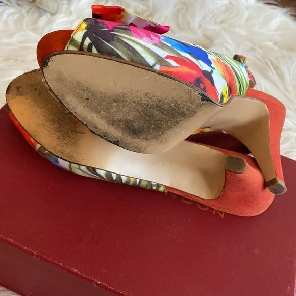 💞SASHA LONDON 💞flowers shoes