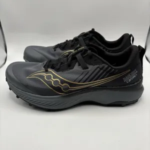 Saucony Men's 14 Endorphin Edge Black/Goldstruck Sz 12 Running Shoes S20773-10