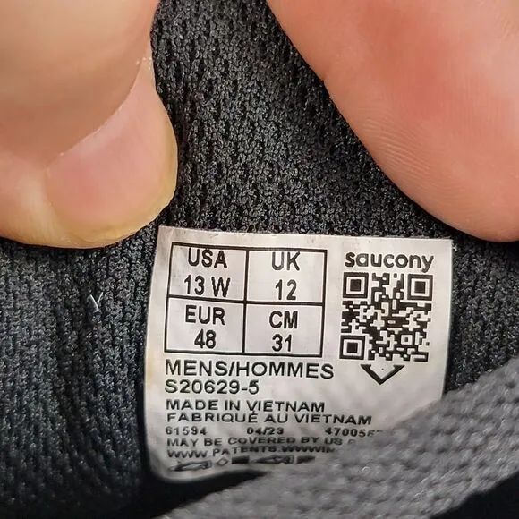 Saucony Running Sneakers Men's Size 13 Wide