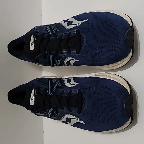 Saucony Triumph 20 Shoes Men's 12 Blue PWR Run Sneakers Athleisure S20759-21