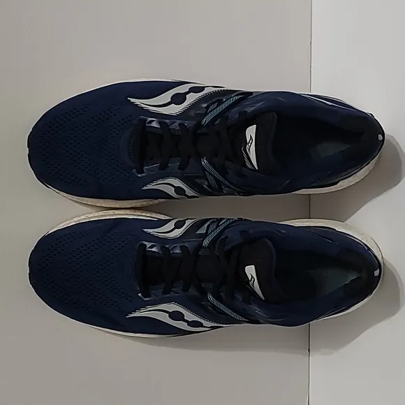 Saucony Triumph 20 Shoes Men's 12 Blue PWR Run Sneakers Athleisure S20759-21