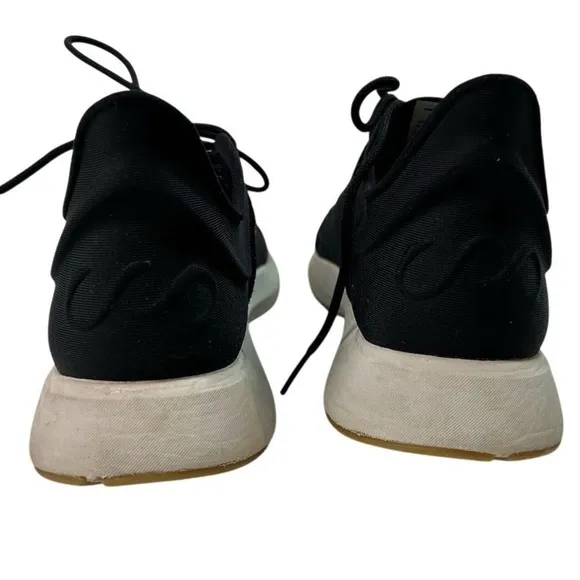 Saysh One Women's Black Sneakers Size 6 Lightweight Casual Shoes