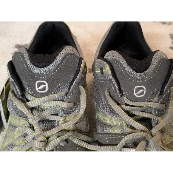 Scarpa Epic Hiking Shoes Womens Size‎ 7 Green Gray Outdoor NWT