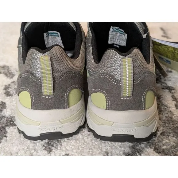 Scarpa Epic Hiking Shoes Womens Size‎ 7 Green Gray Outdoor NWT