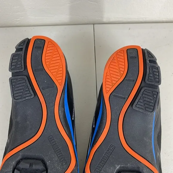 Shimano Cycling shoes SH-CT71 blue black sz42 US 8.3 pedaling Dynamics