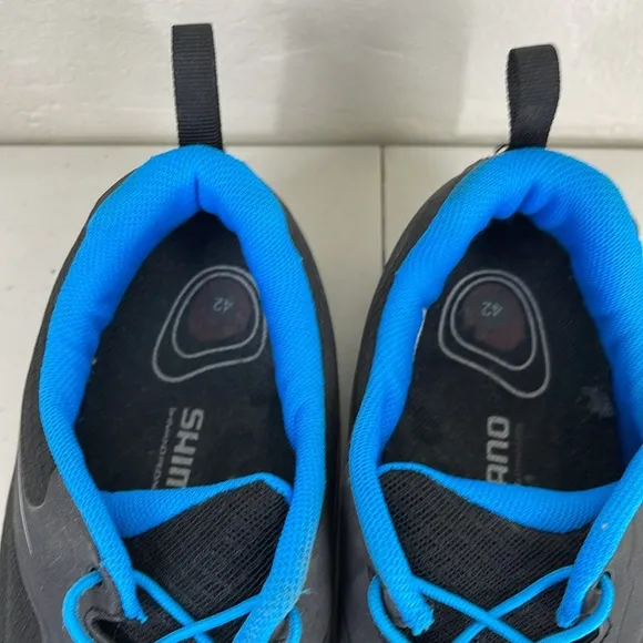 Shimano Cycling shoes SH-CT71 blue black sz42 US 8.3 pedaling Dynamics