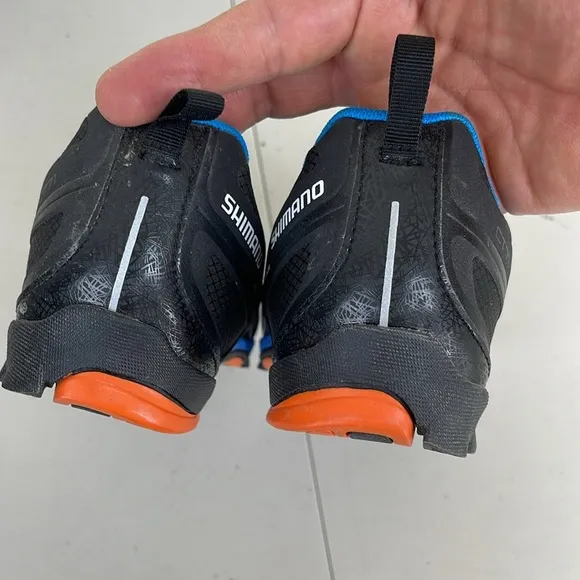 Shimano Cycling shoes SH-CT71 blue black sz42 US 8.3 pedaling Dynamics