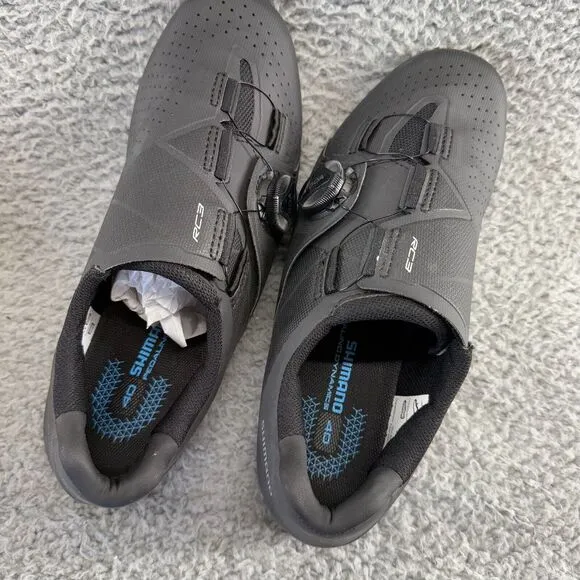 Shimano Cycling Shoes Women's 8 Black Men's 6.5 Euro RC3 Dynalast Workout NEW
