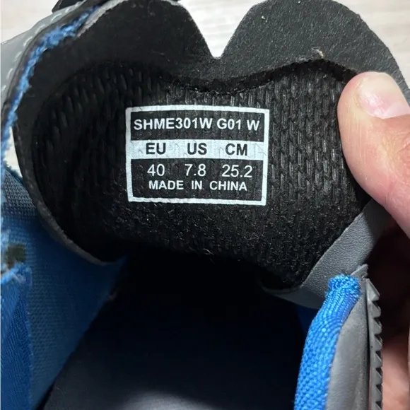 Shimano ME3 Cycling Shoes - Gray and Blue EU 40