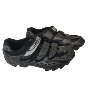 Shimano Mens Cycling Clip-in Shoes Black Size 42 (US 8.3) Hook &amp; Loop Closure
