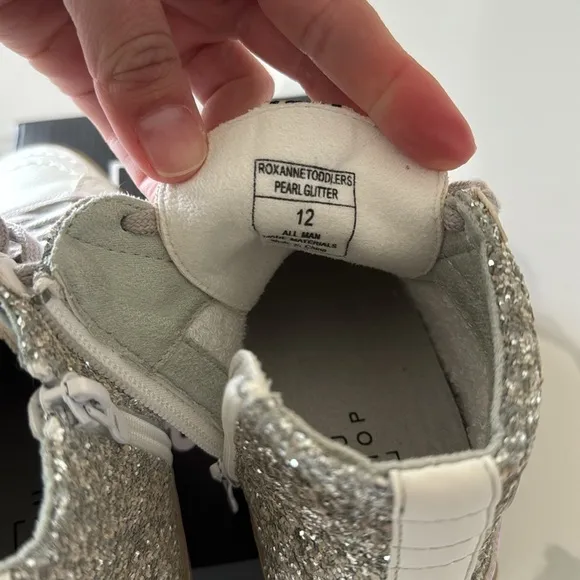Shu Shop Kids Roxanne - Pearl Glitter, Size 12