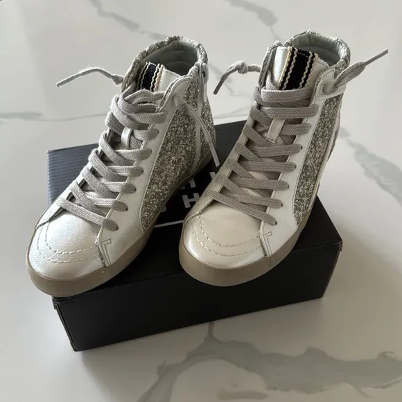 Shu Shop Kids Roxanne - Pearl Glitter, Size 12