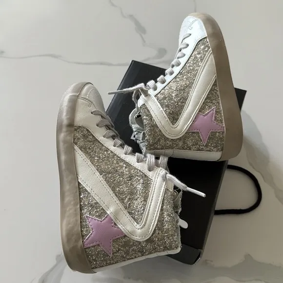 Shu Shop Kids Roxanne - Pearl Glitter, Size 12