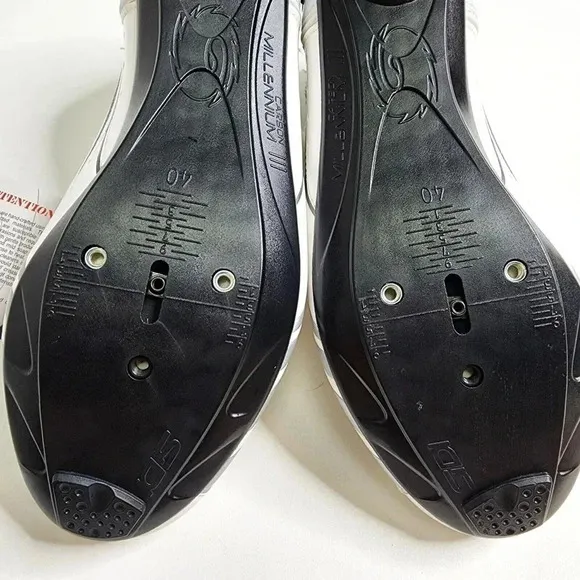 SIDI Carbon Millennium 3 Strap Cycling Shoes Women's Size 7 US 40 EU