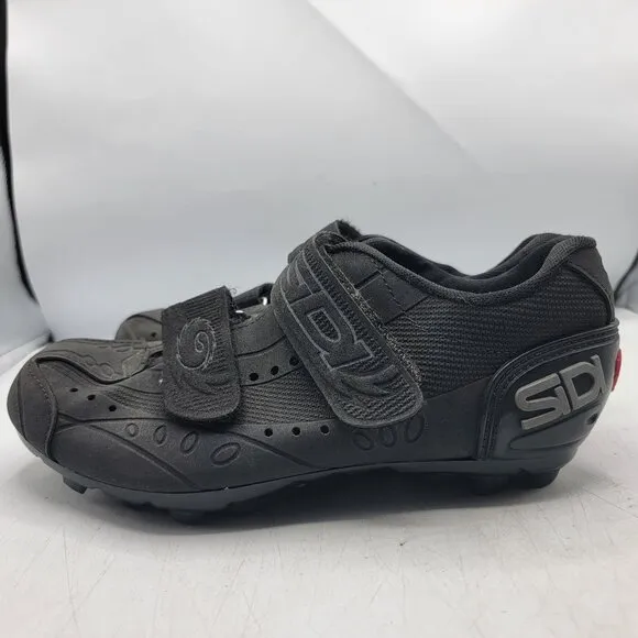 Sidi Vigo Mens 40 Cycling Shoes Black Hook And Loop Sports Outdoors Summer