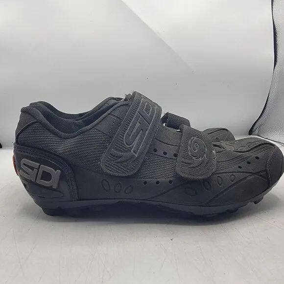 Sidi Vigo Mens 40 Cycling Shoes Black Hook And Loop Sports Outdoors Summer