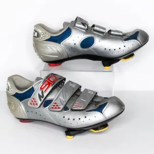 SIDI Women's Cycling Shoes Shimano SPD SL SM-SH11 Road Gray Blue Size 39 | AI