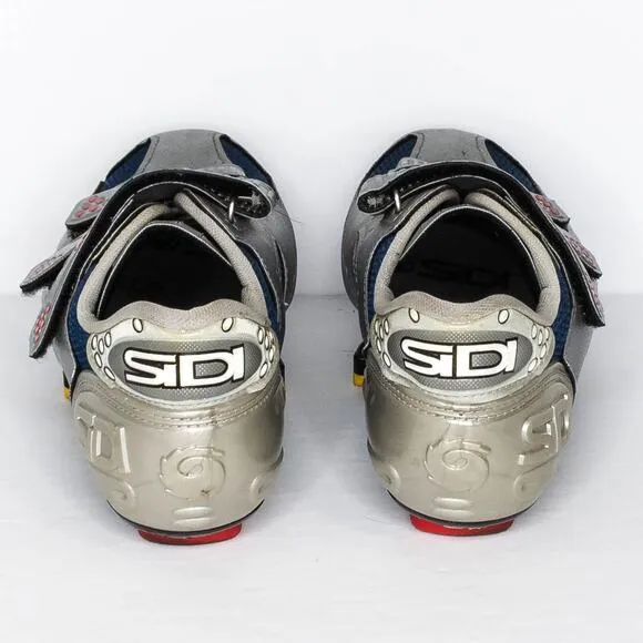 SIDI Women's Cycling Shoes Shimano SPD SL SM-SH11 Road Gray Blue Size 39 | AI