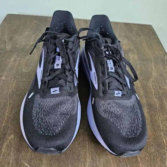 Size 10 - Brooks Launch GTS 9 Black/Purple- 1203741B060