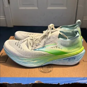 Size 10.5 - Brooks Hyperion Elite 4 PB Bluewash Green Gecko
