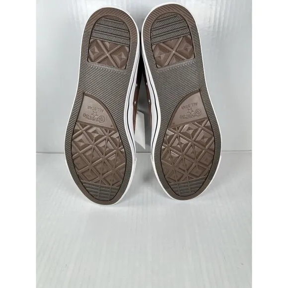 Size 10.5 Converse Chuck Taylor All Star Malden Street A09449F Men’s Brown NEW