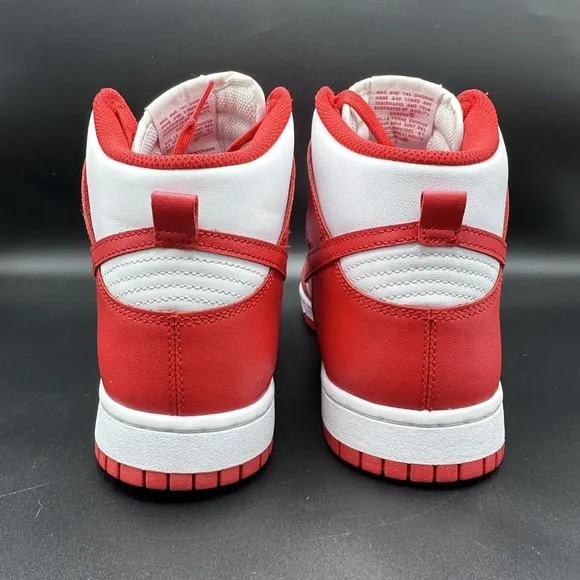 Size 11 - Nike Dunk High University Red White Men's Sneakers DD1399-106 Retro