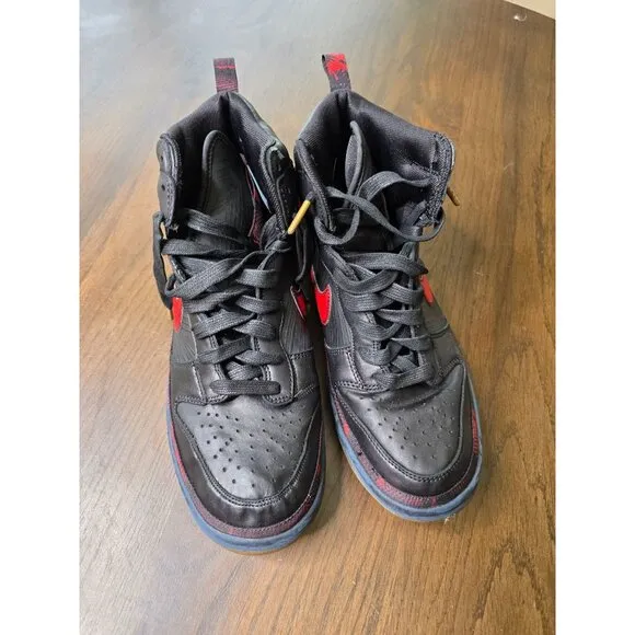 Size 11 - Nike Dunk Premium High N7 Men Sneakers Shoes Black Red