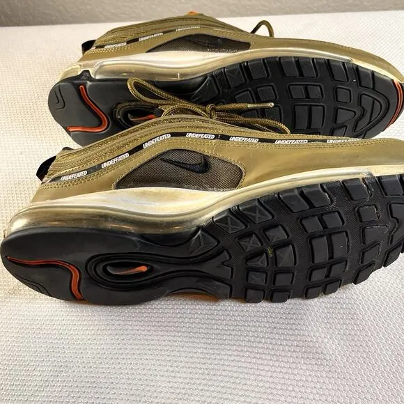Size 11, Nike Undefeated x Air Max 97 Militia Green
