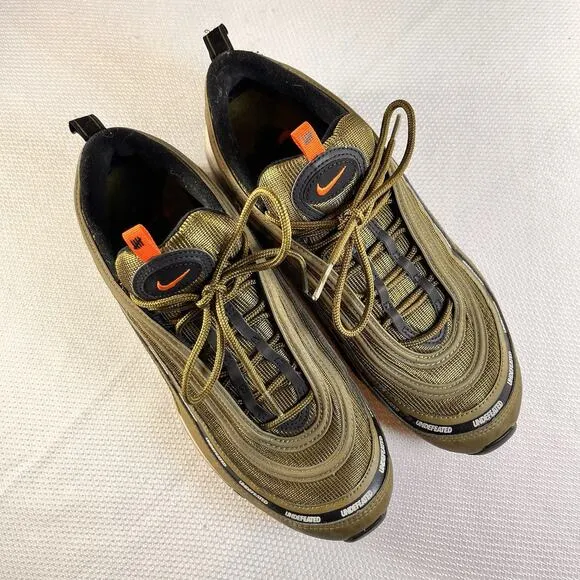 Size 11, Nike Undefeated x Air Max 97 Militia Green