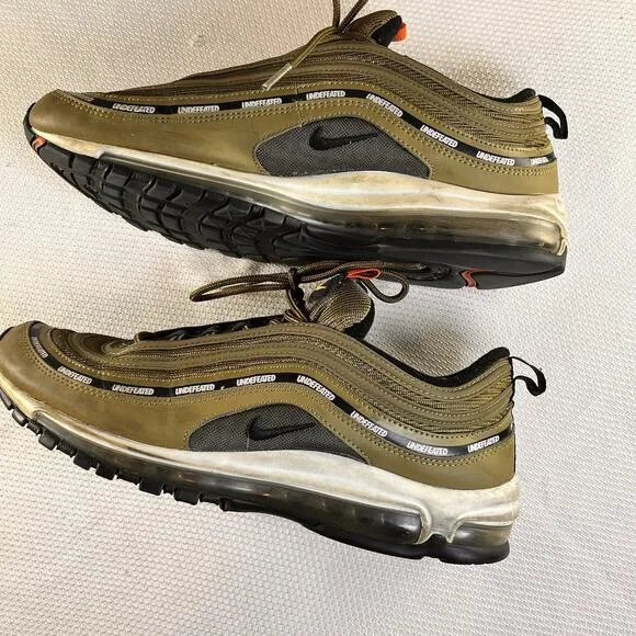 Size 11, Nike Undefeated x Air Max 97 Militia Green
