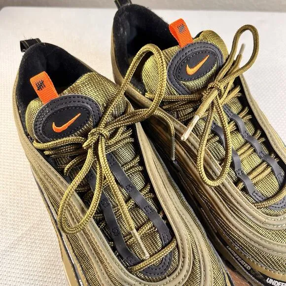 Size 11, Nike Undefeated x Air Max 97 Militia Green