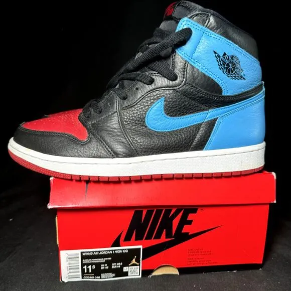Size 11.5 - Nike Air Jordan 1 High OG NC to Chi 2020 Women's Shoes