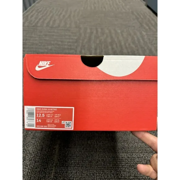 Size 12 - Men's New In Box Nike Dunk High Australia