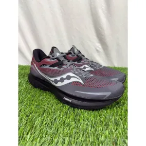 Size 12 - Saucony Ride 15 Charcoal Ember with box VERY CLEAN WORN once