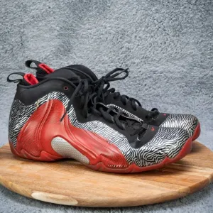 Size 13 - Nike Air Flightposite Exposed Zebra 616765-001 EU 47.5 GUC