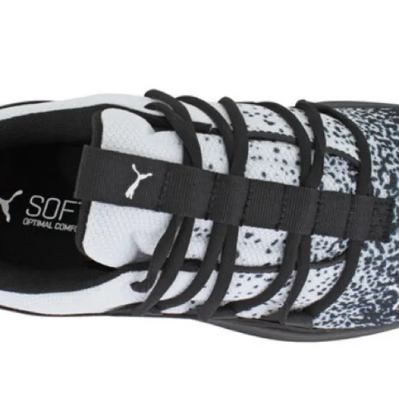 Size 13 PUMA MENS SOFTRIDE ONE4ALL SPLATTER SHOES 378059-01