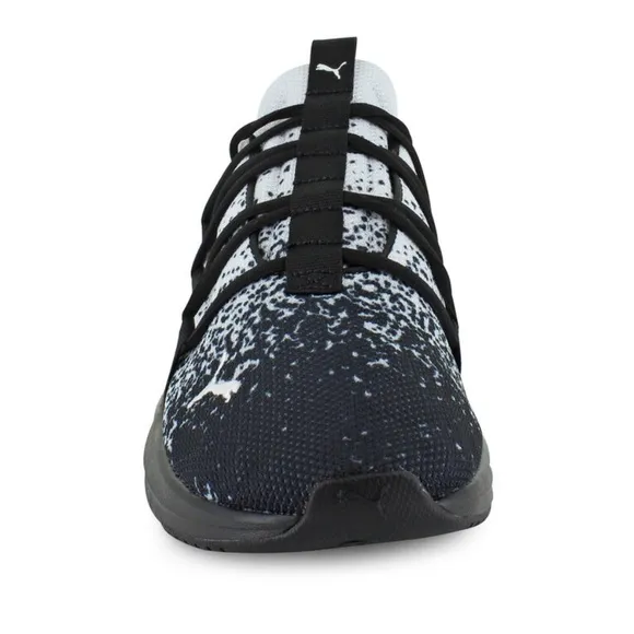 Size 13 PUMA MENS SOFTRIDE ONE4ALL SPLATTER SHOES 378059-01