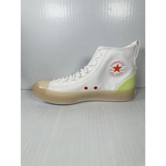 Size 9 Mens Converse Chuck Taylor All Star CX Explore 2 Hi White/Citron A10261C
