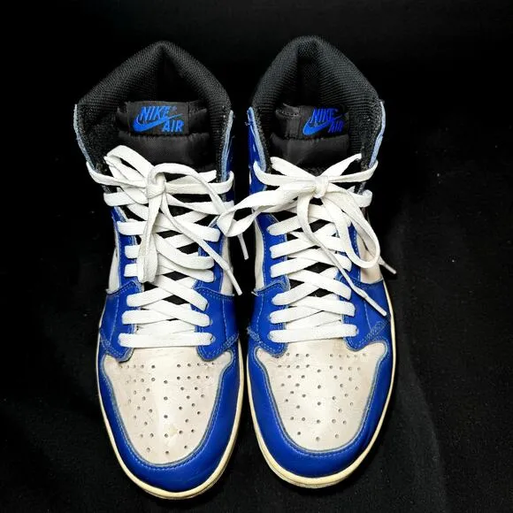 Size 9 - Nike Air Jordan 1 Retro High OG Game Royal Men's Shoes