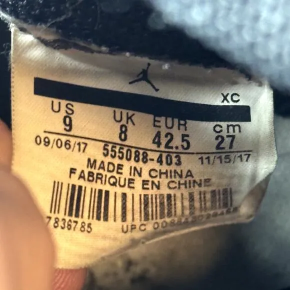 Size 9 - Nike Air Jordan 1 Retro High OG Game Royal Men's Shoes