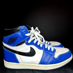 Size 9 - Nike Air Jordan 1 Retro High OG Game Royal Men's Shoes