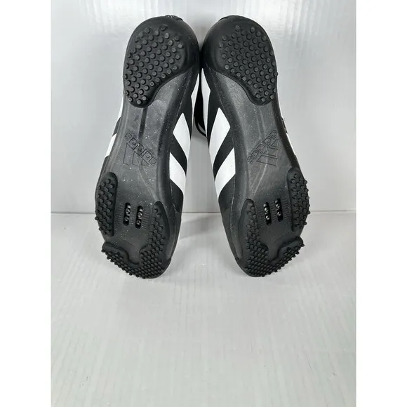 Size 9.5 Adidas The Gravel Cycling Shoes Core Black/White GW5330 Men's NEW