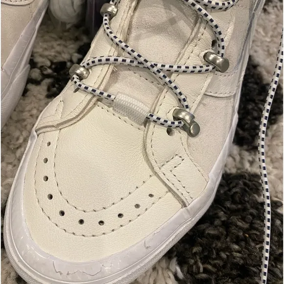 SK8 HIGH ECHO 😎the COOLEST leather VANS! &quot;Lace them YOUR way!&quot; Unisex&amp;UNIQUE😎