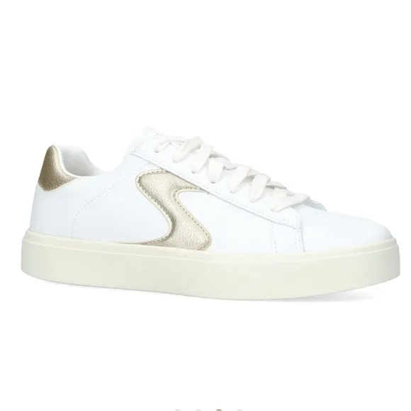 Skechers | Eden LX -Beaming Glory- Court Classics White/ Gold | Women’s Size: 11