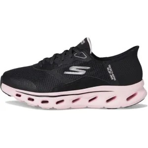 Skechers GO WALK Glide-Step 2.0 Belah Slip-Ins – Women’s Size 8 – Black &amp; Pink