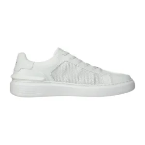 Skechers Men's Mark Nason Hollows Sneaker - White Leather, Size 10.5