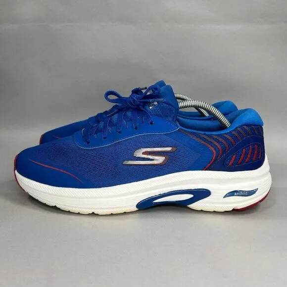 Skechers Men's Size 10 Go Run Arch Fit Blue Running Shoes