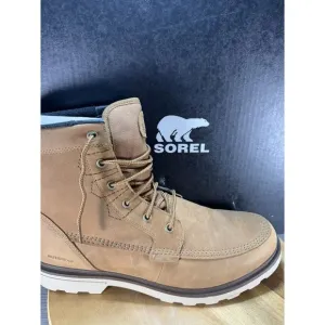 SOREL Carson™ Storm Waterproof Boot Men’s Size 13 Camel Brown/Oatmeal