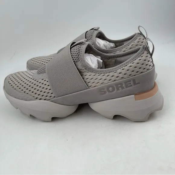 Sorel Women’s Kinetic Impact Strap Sneakers in Moonstone - Size 9.5